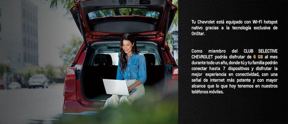 Conoce los beneficios Wi-Fi de pertenecer a Club Selective Chevrolet