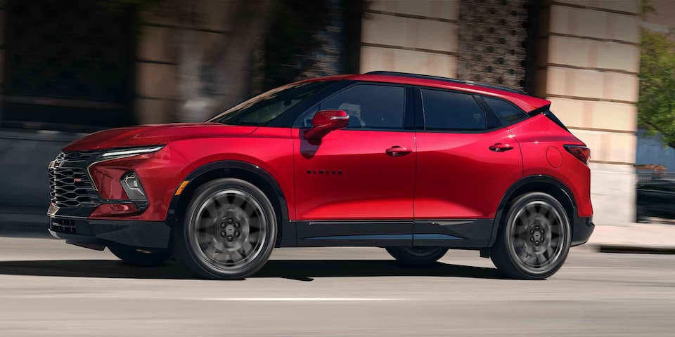 La camioneta Chevrolet Blazer RS es ideal para la ciudad