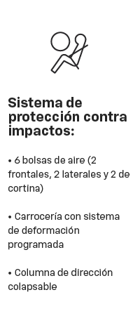 Chevrolet Captiva XL trae el sistema de protección contra impactos