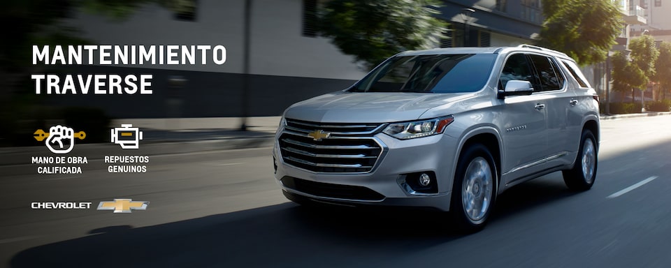 Chevrolet posventa mantenimiento traverse