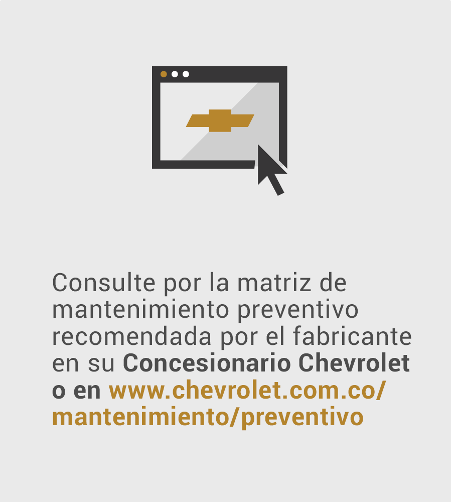 Chevrolet Mantenimiento Prepagado - Concesionario