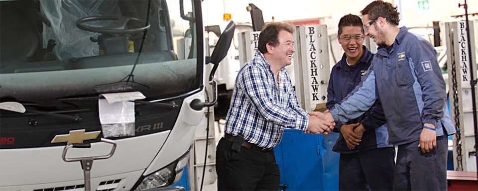 Chevrolet - Buses y camiones servicio posventa