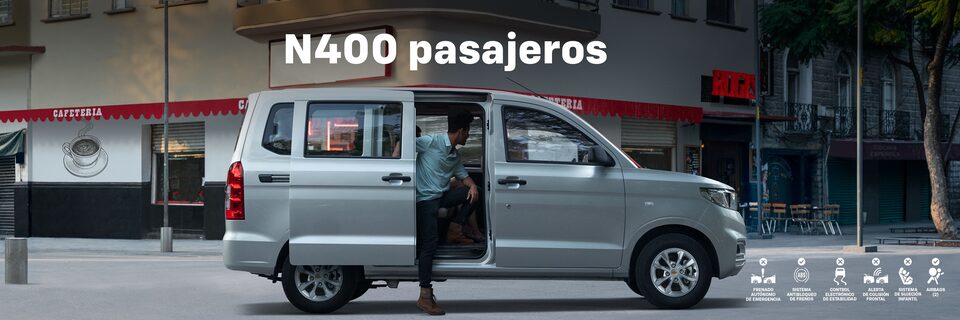 Chevrolet N400 pasajeros - El aliado para proteger tu negocio