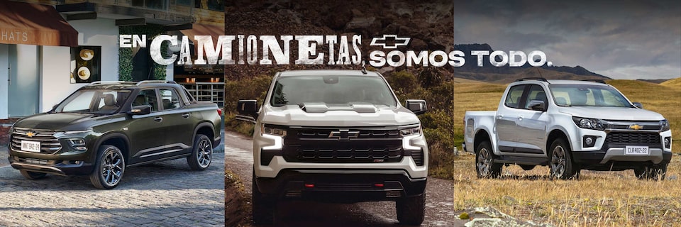 En Chevrolet en camionetas somos todo