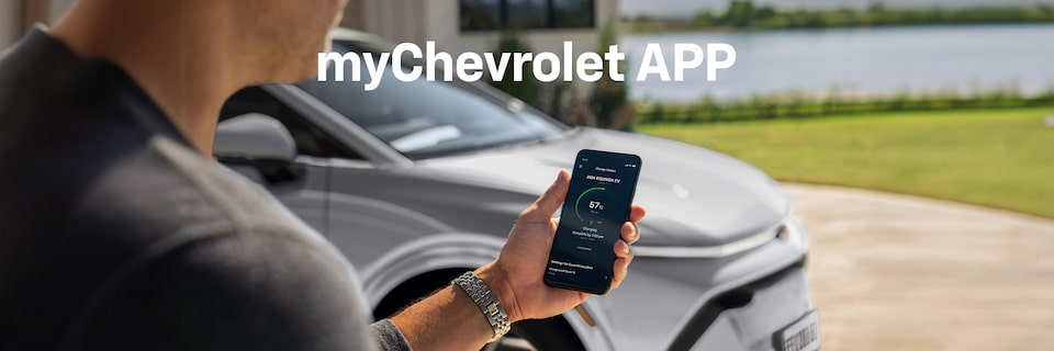 Disfruta tu vehículo eléctrico con myChevrolet APP